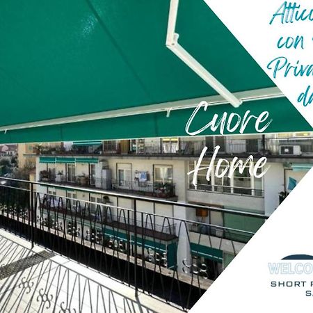 Wh - Cuore Home - Attico Monolocale Con Parcheggio Gratuito - 5 Minuti Dal Centro - Wifi San Remo Zewnętrze zdjęcie